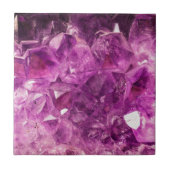 Schöner lila Amethyst Fliese (Vorderseite)