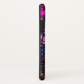 Schöner lila beflecktes Glas-Muster-Kasten Case-Mate iPhone Hülle (Hinten/Rechts)