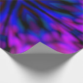 Schöner LILA PINK BLUE MANDALA Geschenkpapier (Ecke)