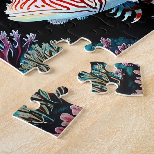 Schöner Limonfisch Puzzle (Seite)