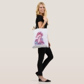 Schöner Lipstick Dragon Art US Made Tote Bag Tasche (Am Model)