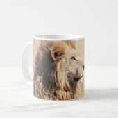 SCHÖNER LÖWE KAFFEETASSE (Vorderseite Links)