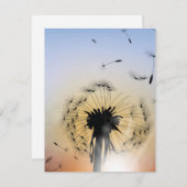 Schöner Lüster Feiertagskarte (Vorne/Hinten)