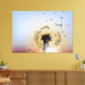 Schöner Lüster Leinwanddruck (Insitu (Wohnzimmer))