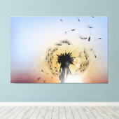 Schöner Lüster Leinwanddruck (Insitu (Holzboden))