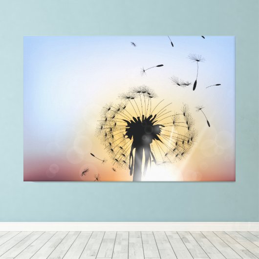 Schöner Lüster Leinwanddruck (Insitu (Holzboden))