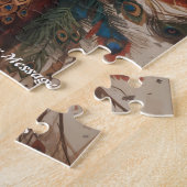 Schöner majestätischer Splendor: Der Boho Peacock Puzzle (Seite)