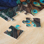 Schöner majestätischer Splendor: Der Boho Peacock Puzzle (Seite)