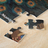 Schöner majestätischer Splendor: Der Boho Peacock Puzzle (Seite)