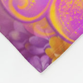 Schöner Märchenschmetterling Fleecedecke (Ecke)