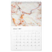 Schöner Marmorkalender 2020 Kalender (Jan 2027)