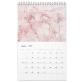 Schöner Marmorkalender 2020 Kalender (Mär 2027)