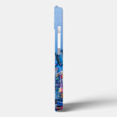 schöner marokkanischer Stadtmalereigehäuse Case-Mate iPhone Hülle (Rückseite / Links)