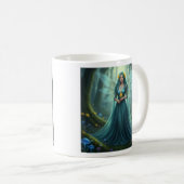Schöner März Aquamarine Fairy Kaffeetasse (VorderseiteRechts)