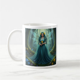 Schöner März Aquamarine Fairy Kaffeetasse