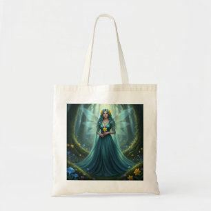 Schöner März Aquamarine Fairy Tragetasche