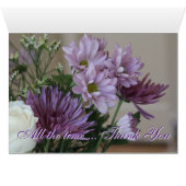 Schöner Mauve und Lila Flower (Innenansicht Horizontal (Unten))
