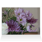 Schöner Mauve und Lila Flower (Innenansicht Horizontal (Oben))