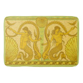 schöner Meerjungausdruck Badematte (Vorderseite)