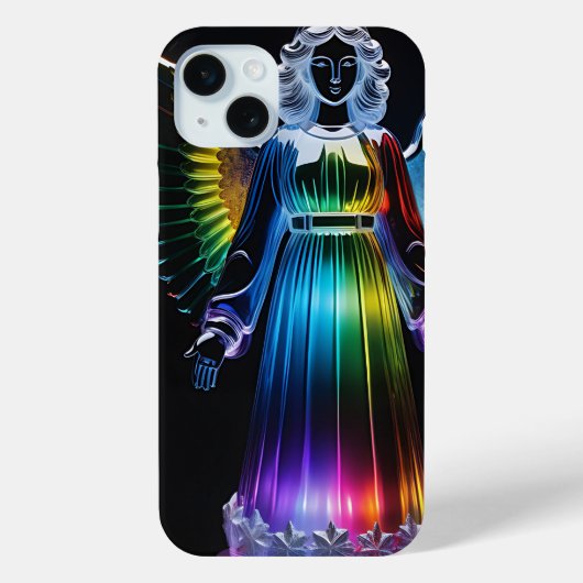 Schöner, mehrfarbiger Engel Case-Mate iPhone Hülle (Rückseite)