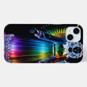 Schöner, mehrfarbiger Engel Case-Mate iPhone Hülle (Rückseite (Horizontal))