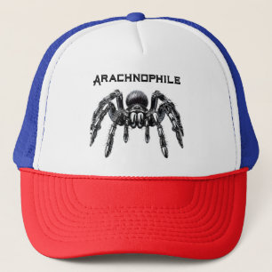 Schöner Metallic Look Tarantula Truckerkappe