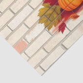 Schöner, moderner glücklicher Erntedankfall Seidenpapier (Ausschnitt)