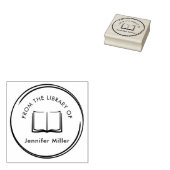 Schöner, moderner Lehrer aus der Bibliothek Gummistempel (Stempel)