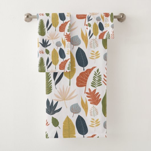 Schöner, moderner Retro-Hübscher Fall Badhandtuch Set (Insitu)