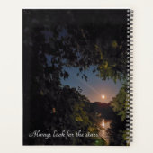 Schöner Mondaufstieg über Wasser Planer (Rückseite)