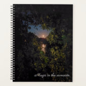 Schöner Mondaufstieg über Wasser Planer (Vorderseite)