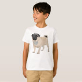 Schöner Mops T-Shirt (Vorne ganz)