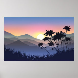 Schöner Morgen Poster