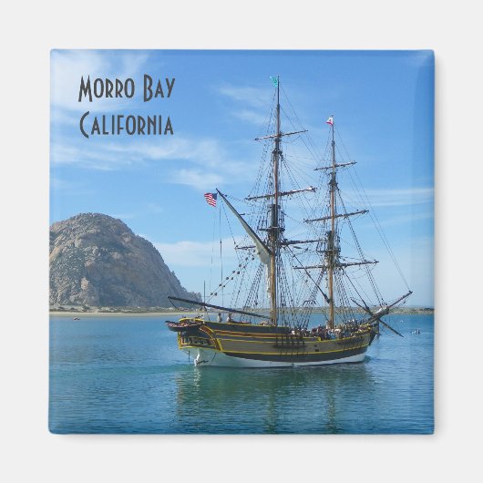 Schöner Morro Bay Magnet! Magnet (Vorne)