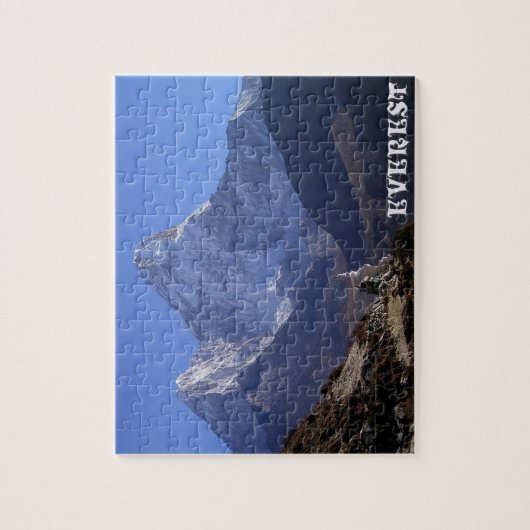 Schöner Mount Everest - Snowy Himalayas Puzzle (Vertikal)