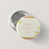 Schöner Muttertag Button (Vorne & Hinten)