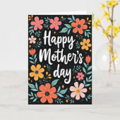 Schöner Muttertag-Design-Karte Karte (Gelbe Blume)