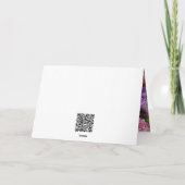 Schöner Muttertag Lila Lilacs Floral Karte (Rückseite)