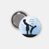 Schöner Muttertag Magnet (Vorderseite/Rückseite)