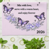 Schöner Muttertag Mamas Liebe Geschirrtuch (Gefaltet)