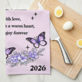 Schöner Muttertag Mamas Liebe Geschirrtuch (Viertel Falte)