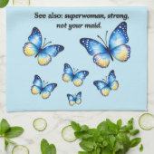 Schöner Muttertag Mutter Definition Geschirrtuch (Gefaltet)