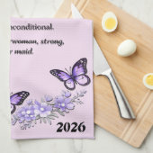 Schöner Muttertag Mutter Geschirrtuch (Viertel Falte)