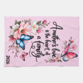 Schöner Muttertag Mutterliebe Geschirrtuch (Horizontal)