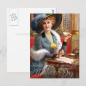 Schöner Muttertag Postkarte (Vorne/Hinten)
