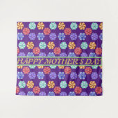 Schöner Muttertag Wandteppich (Vorderseite (Horizontal))