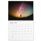 Schöner Nachtkalender Kalender (Feb 2027)