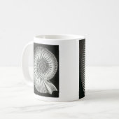 Schöner naher hoher Ammonitbildentwurf Kaffeetasse (Vorderseite Links)