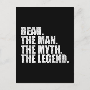Schöner Name, Beau Der Mann Der Mythos Die Legende Postkarte