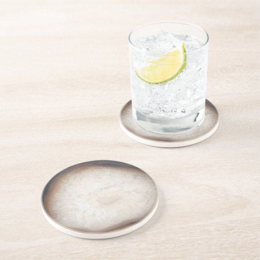 Schöner natürlicher Achat-Untersetzer Getränkeuntersetzer (Seite)